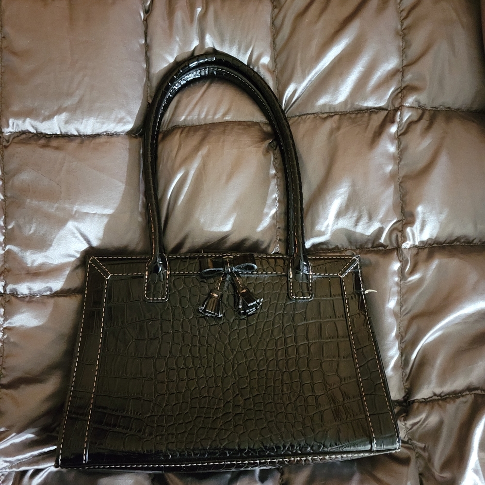 Liz Claiborne small black evening  bag